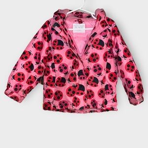 Children’s Place Girls’ Ladybug Puffer Jacket (3T)